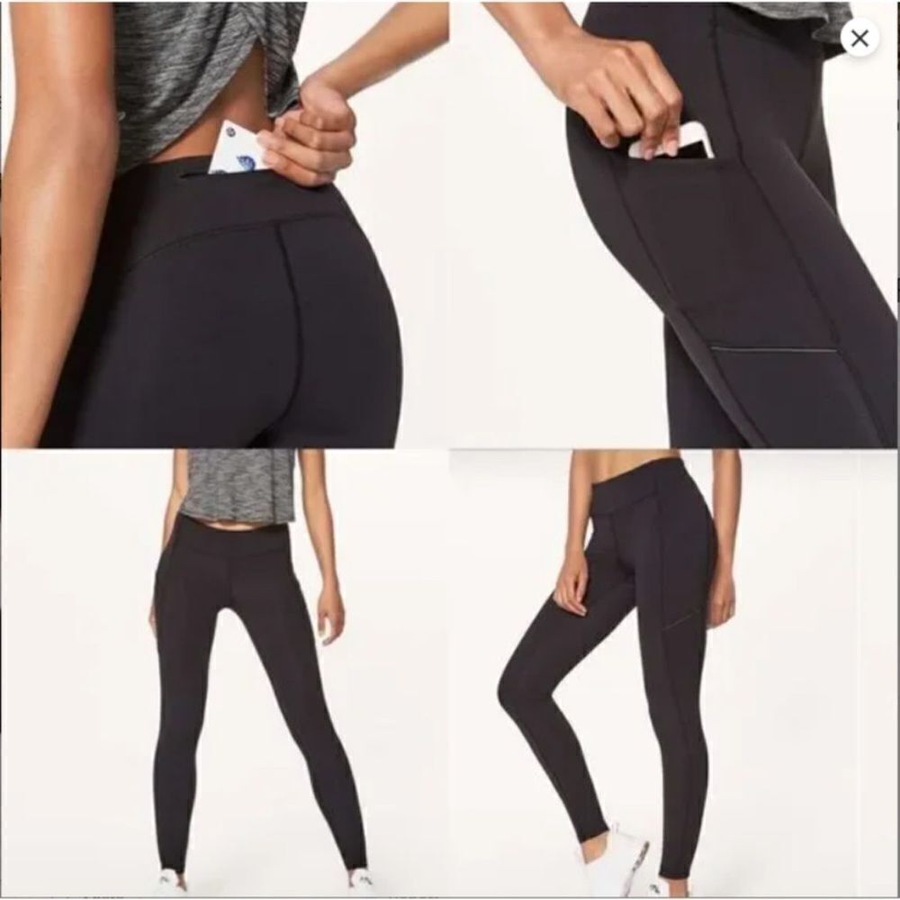 Lululemon Speed Up Tight *Full-On Luxtreme 28" Black C34ALL